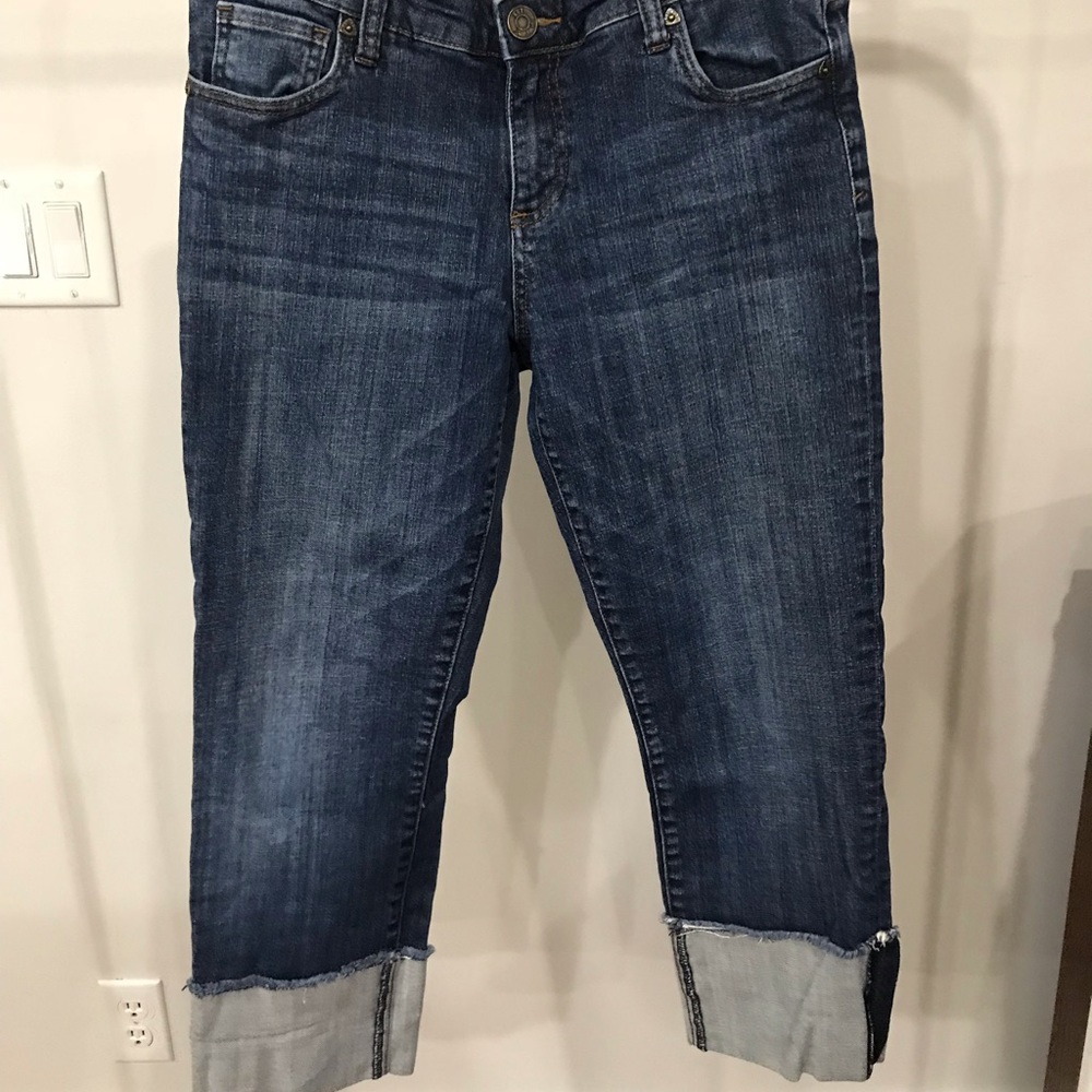 Relax fit cropped jeans